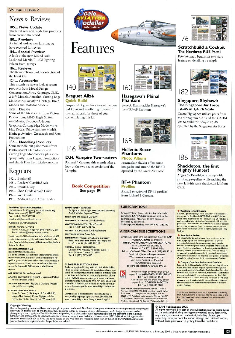 Scale Aviation Modeller International 2005-02